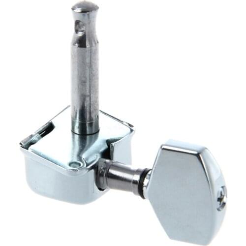 New 3 Pairs Semiclosed Guitar String Tuning Pegs Tuners Machine Heads 3L + 3R