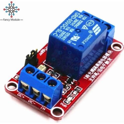 5V One 1 Channel Relay Module Board Shield With Optocoupler Support High And Low Level Trigger Power Supply Module For Arduino