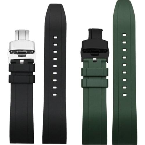 FOR Seiko SRP777J1 18 20mm 22mm Tropical Rubber Strap Soft Sport Silicone Wrist Band Men Waterproof Diving Replacement Watchband