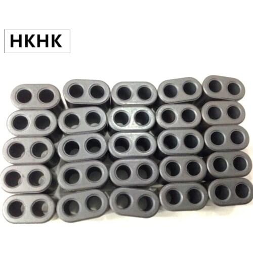 15 8 13.5 mm core ferrite L*W*HT 15*8*13.5mm ID5mm 5 hollow bead filter EMI anti-interference double hole two 2 hole A