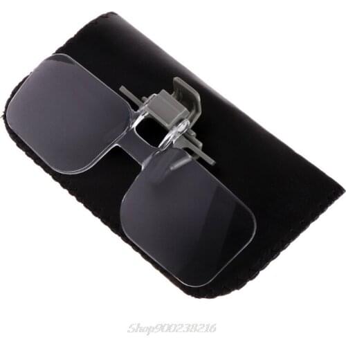 Light-weight Glasses Style Magnifier 2x Pmma Acrilic Magnifying Glass with Clip Loupe for Needlework Crafts Reading Jy23 20