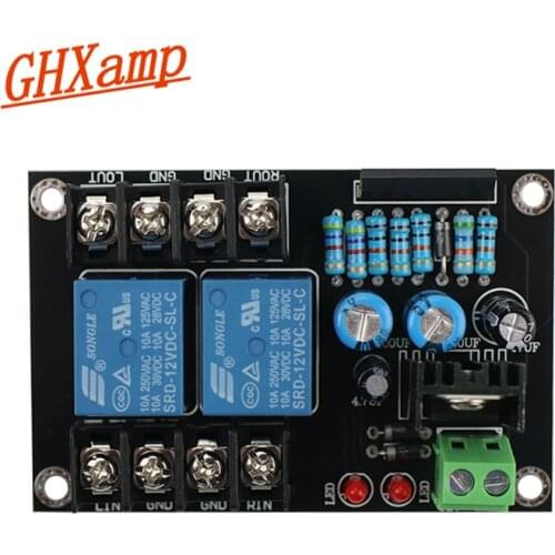GHXAMP UPC1237 2.0 Speaker Protection Board Songle Dual Channel 300W*2 AC/DC 12-18V