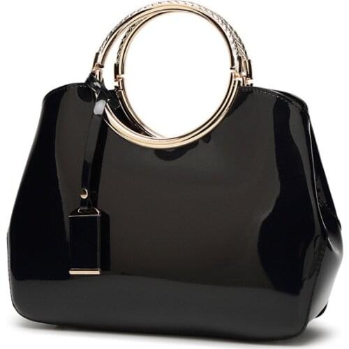 2021 Famous Brands Women Bag High Quality Women Handbags Patent Leather Ladies Cross Body Messenger Shoulder Bags Bolsa Feminina