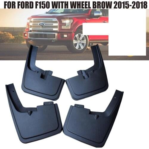 4Pcs Mud Flaps Mudflaps Splash Guards Fender Flares Front Rear YC101010