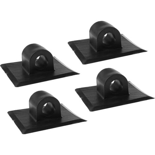 4pcs Inflatable Boat Sailing Engine Parts Outboard Motor Mount Brackets Holder Rubber Dinghy Kayak Canoe Accessory