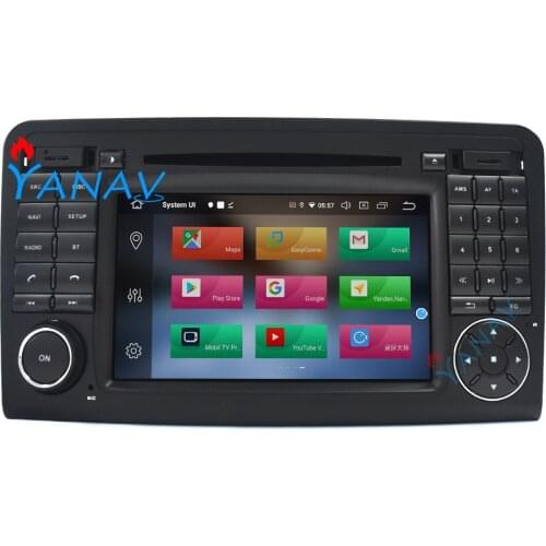 2 din Car radio android stereo receiver For Benz ML W164 X164 ML350 ML300 GL500 ML320 ML280 GL350 car GPS navigation dvd player