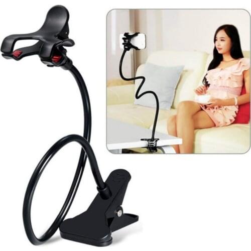 360 Rotating Flexible Long Arms Mobile Phone Holder Desktop Bed Lazy Bracket Mobile Stand Support For iPhone Samsung Redmi