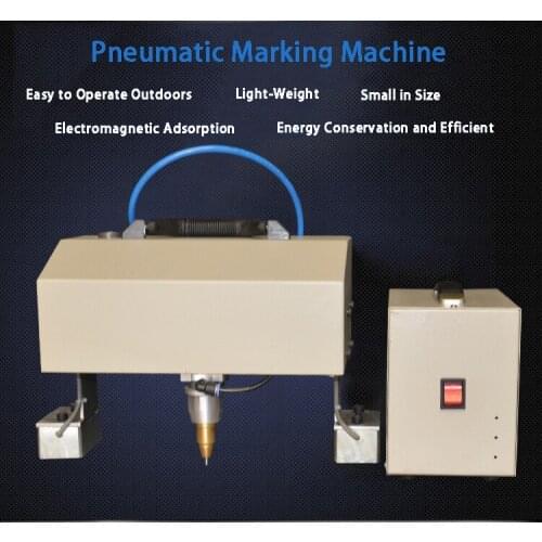 Engraving Machine Metal Lettering Steel Plate Mold Car Number Marking Machine Portable Coder Pneumatic Marking Machine JR-QD01