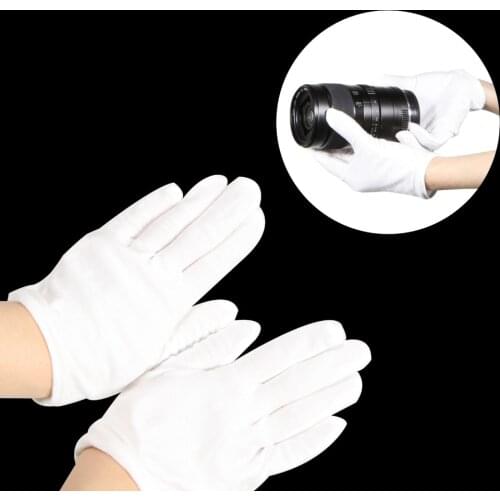 Meking White Gloves for Product Shooting Photographic Studio Accessories Anti-fingerprint