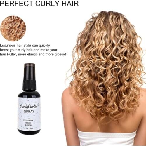 Cute Curls Hair Booster Curling For Curly Wavy Hair Strong Hair Styling Gel Hair Styling Agent Defining Styling Enhancing Spray