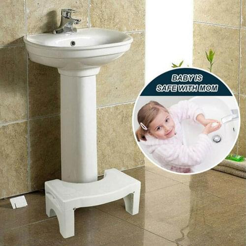 Multi-Function Folding Toilet Stool Bathroom Potty Toilet Squat Proper Posture FPing