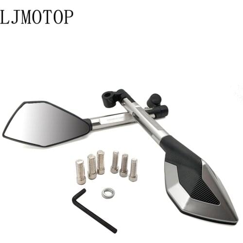 For Honda MSX 125 CB650R CB125R XADV X ADV 750 X11 ST1300 CNC Motorcycle Mirrors Moto Rearview Mirrors Side Mirrors accessories