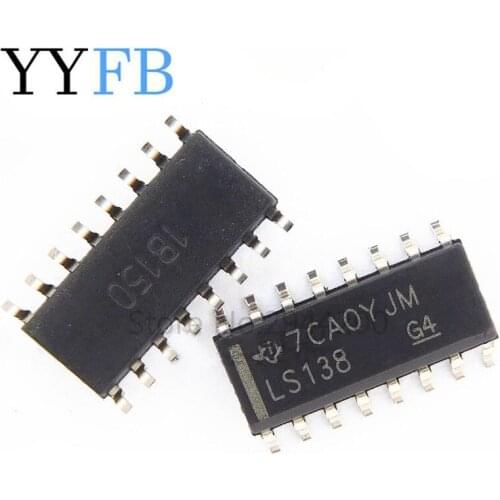 New original SN74LS138DR 74LS138 decoder/multiplexer chip SOP16