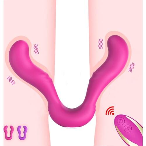 Rechargeable Double Vibrators Lesbian 9Speed G-spot Dildo Vibration Eggs Sex Product Adult Sex Toy Anal Vibrator For Men Couples