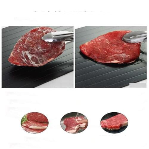 Fast Defrosting Tray Thaw Frozen Food Meat Fruit Quick Defrosting Plate Board Defrost Kitchen Gadget Tool
