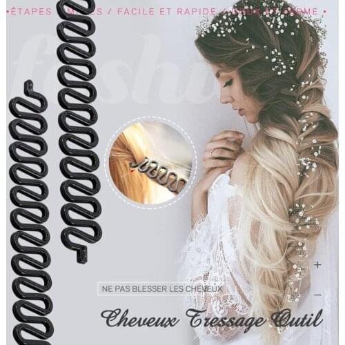 Practical Styling Tool Hair-Braiding-Tool Twist-Hair-Styling Magic-Hair Professional Girls Fashion Women Yoga hair curler Hair-W