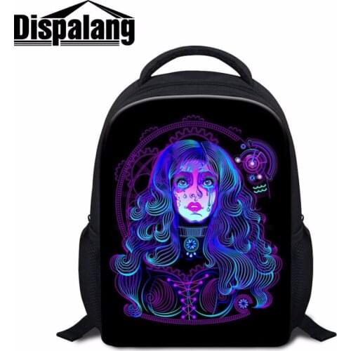 Dispalang creative design virgo small bookbag for girls kindergarten kids star signs school bags nursery baby day pack mochila