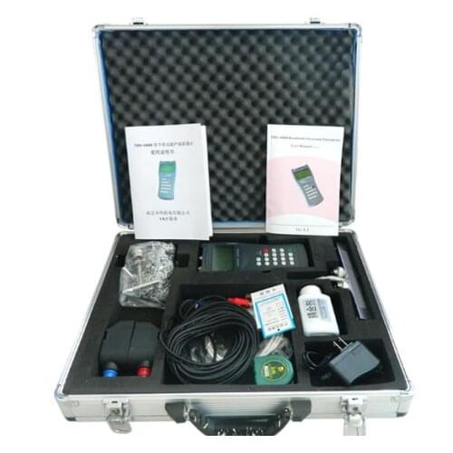 TDS-100H-S2+ M1/M2 Handheld Ultrasonic Flow meter /flowmeter ( 15-700mm ) with CD