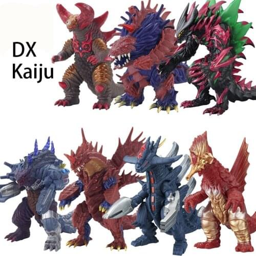 Ultraman Battle Kaiju Geed Altman Zero Seven X Beast Soft Glue Monster DX Skeleton Doll Toy Action Figure Kids Christmas Gifts
