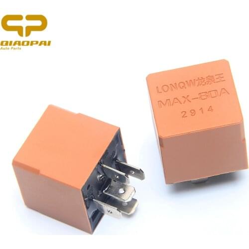 Universal Automotive Voltage 12VDC/24VDC 80A Electrical Relay Contact Waterproof Car Relay 5 Pin For Golf MK2 Peugeot Boxer