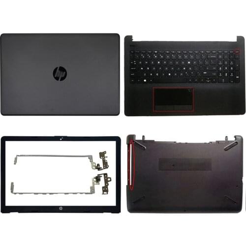 NEW For HP 15-BW 15Z-BW 15-BS 15T-BS 250 G6 255 G6 924899-001 Laptop LCD Back Cover Front bezel Hinges Palmrest Bottom Case