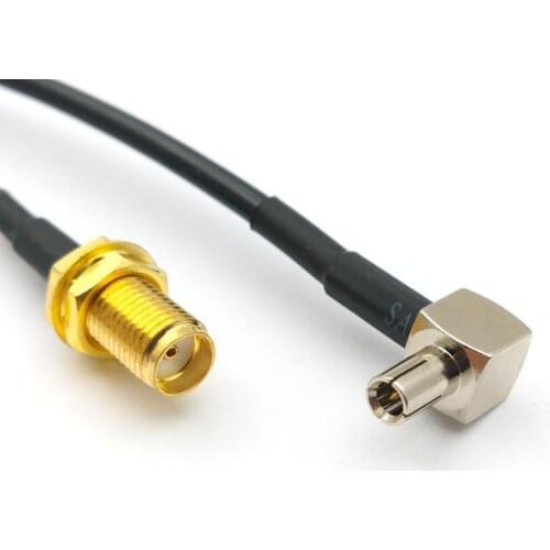 20PCS SMA female to ts9 male connector RG174 CABLE