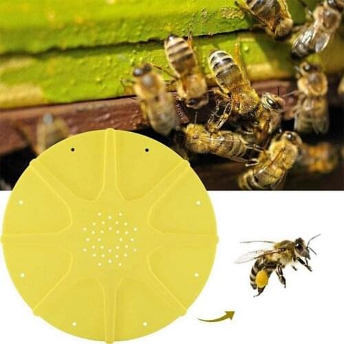 8 Ways Escape Door 8 Way Circular Door Exit Disc Beehive Door Device Beehive Gate Round Disc Beekeeping Supplies Bees Equipment