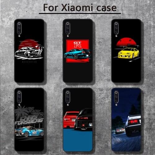 Tokyo Jdm drift car Phone Case for Xiaomi mi 6 6plus 6X 8 9SE 10 Pro mix 2 3 2s MAX2 note 10 lite Pocophone F1