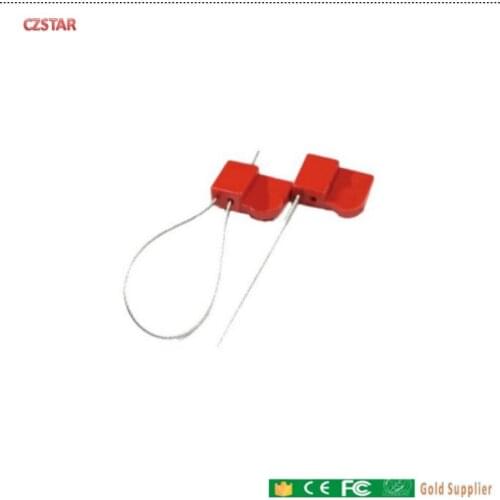 Long range high security tamper-proof electronic seal waterproof passive uhf nfc rfid cable tie tag for luggage package tracking
