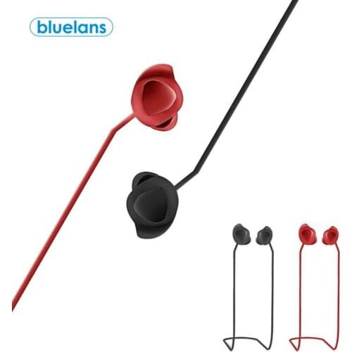 For Samsung Galaxy buds Anti-scratch Silicone Strap Headset Sweatproof Earphone Buds Hanging Neck Rope with Microphone