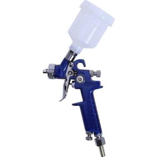 Hot 0.8MM Nozzle H-2000 Professional HVLP Spray Gun Mini Air Paint Spray Guns Airbrush For Painting Car Aerograph