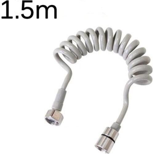 Blesiya 1 Set Bathroom Water Tap External Shower Set with 1.5m Hose and Bracket