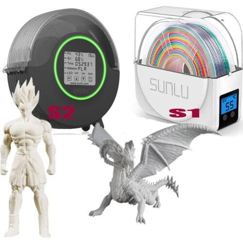 3D Printing Filament Dry Box Dryer S1 Filament For PLA PETG SILK Filament Dry Measuring Filament Printing Accessories