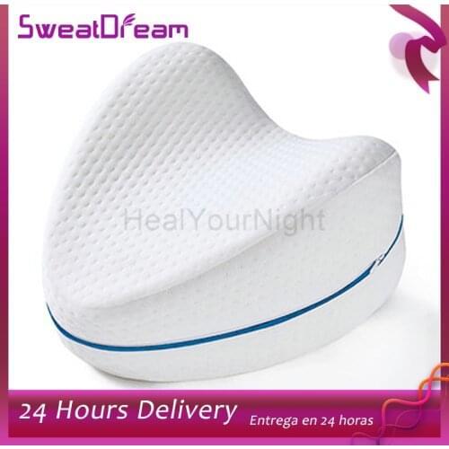 Memory Cotton Leg Pillow For Side Sleeper Sciatica Relief Sleeping Orthopedic Or pillowcase Pregnancy Body Memory Foam Pillow