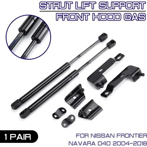 For Nissan Frontier Navara D40 2004-2018 Car Front Engine Cover Hood Shock Lift Strut Strut Bar Support Props Rod Arm Gas Spring