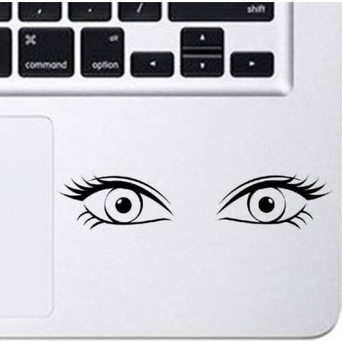 Vinyl Sale Ladys eyes decal for cars cups laptops decor stickers phones iPhones Notebook computer Decal Removable Sticker C503