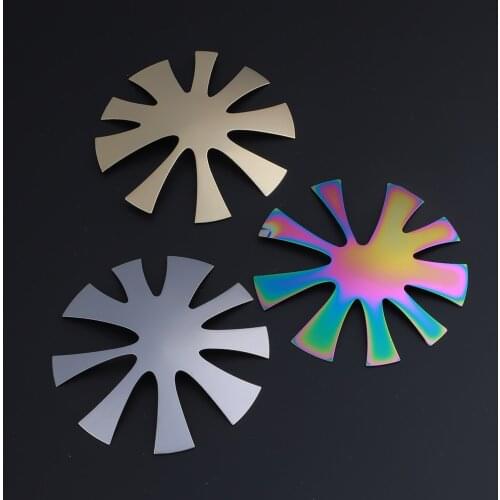 Pro 9 Sizes Easy French Smile Cut V Shape Tips Manicure Edge Trimmer Nail Art Template Cutter Acrylic French Beauty Nail Tool