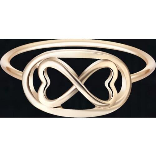 Cxwind Fashion Infinity Rings Charms Lucky 8 Ring Knuckle Ring for women Party Accessories Jewelry