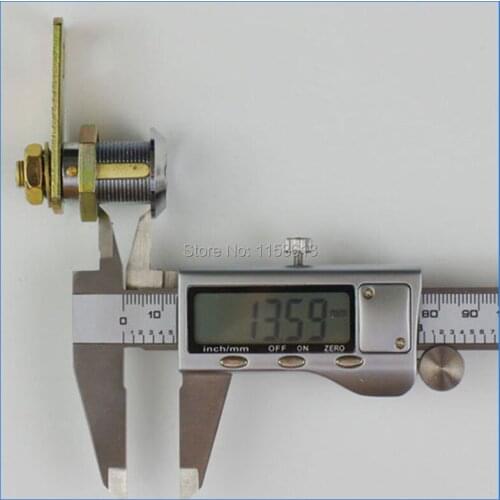 5 pieces 22mm anti drilled zinc alloy keyed differently cylinderical file cabinet cam lock