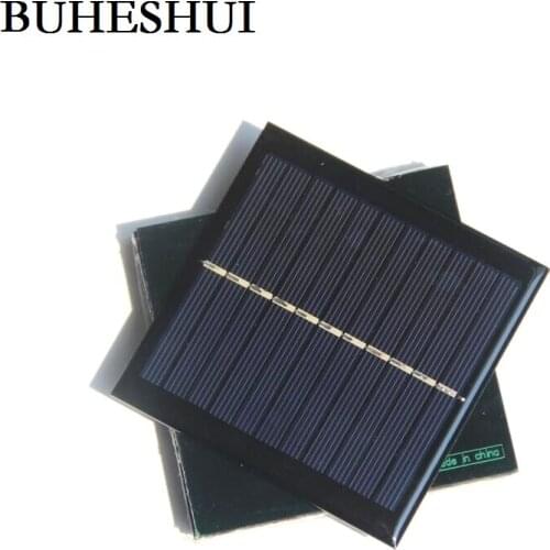 BUHESHUI 5.5V 180mA 1W Solar Cell DIY Solar Panels Small Power For 3.7V Battery Charger Solar Led Light 20pcs/lot Free shipping