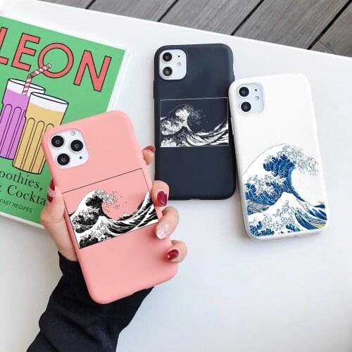 The Great Wave off Kanagawa Case For Samsung Galaxy A21s A11 A30 A31 A41 A51 A50 A70 A71 M31 S20 S10 S9 S8 Note 20 Ultra Fundas