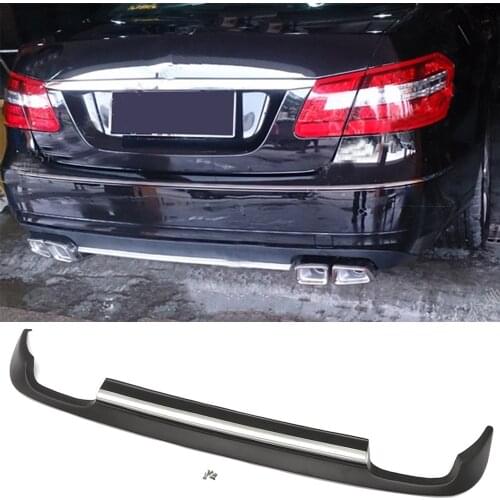 Car Rear Bumper Diffuser Lip Spoiler for Mercedes Benz W212 Standard Bumper 2010-2013 Rear Diffuser Lip Spoiler