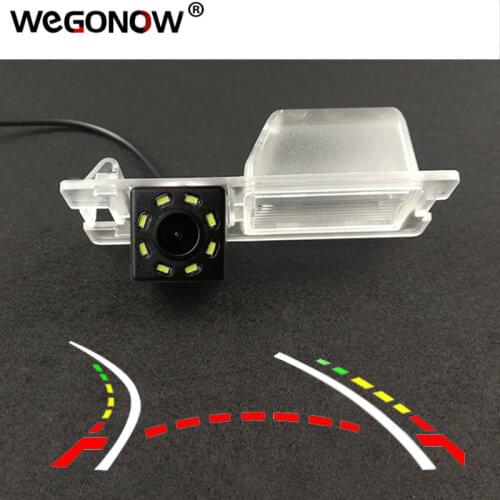 For Fiat Bravo 2011 HD Wireless Car CCD Rear Camera Fisheye 4 8 12 led dynamic Night Vision waterproof parking reverse camera