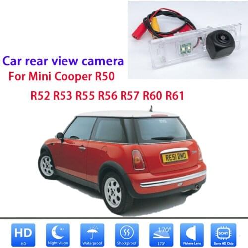 For Mini Cooper R50 R52 R53 R55 R56 R57 R60 R61 Rear View Camera Night Vision Reversing Camera Backup Camera
