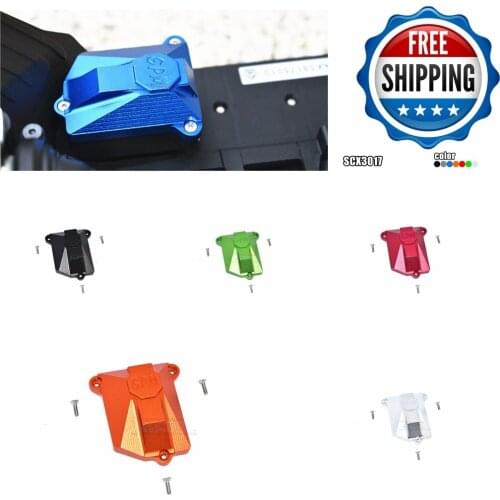 CNC alloy receiver box cover case for Axial AXI03007 SCX10 III Jeep AXI03007
