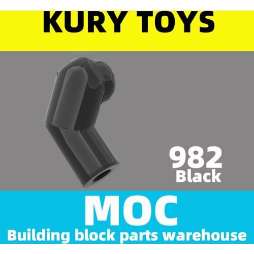 Kury Toys DIY MOC For 982 100pcs Building block parts For Body Part Arm, Right