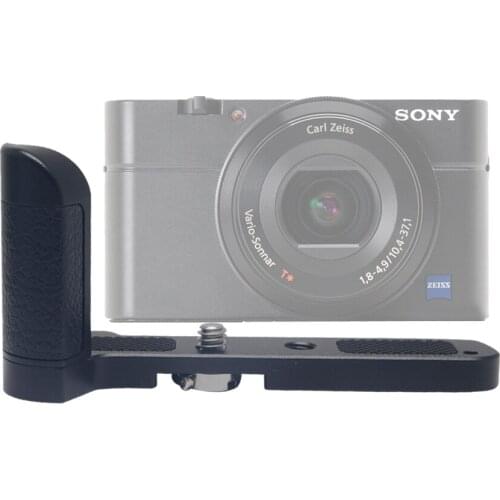 Mcoplus MCO-RX100 Aluminum Alloy Hand Grip Quick Releases Plate L Bracketfor Stabilizer for Sony RX100 III IV V RX100 M2 M3 M4