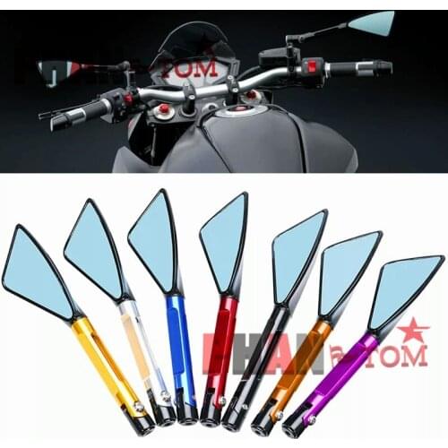Motorcycle CNC Aluminum Rear View Rearview Mirrors Side Mirror For YAMAHA MT07 MT09 MT-07 For Kawasaki Z900 Z900RS Z800 Z1000