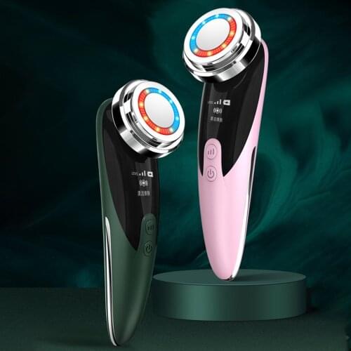 Facial Massage Beauty Equipment Ultrasonic Introduction Radio Frequency Mesotherapy Electroporation Wrinkle Removal