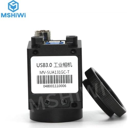 High Speed USB3.0 mini Industrial Digital Camera 0.3MP Monochrome Global Shutter With SDK And Demo Measurement 640X480@790FPS